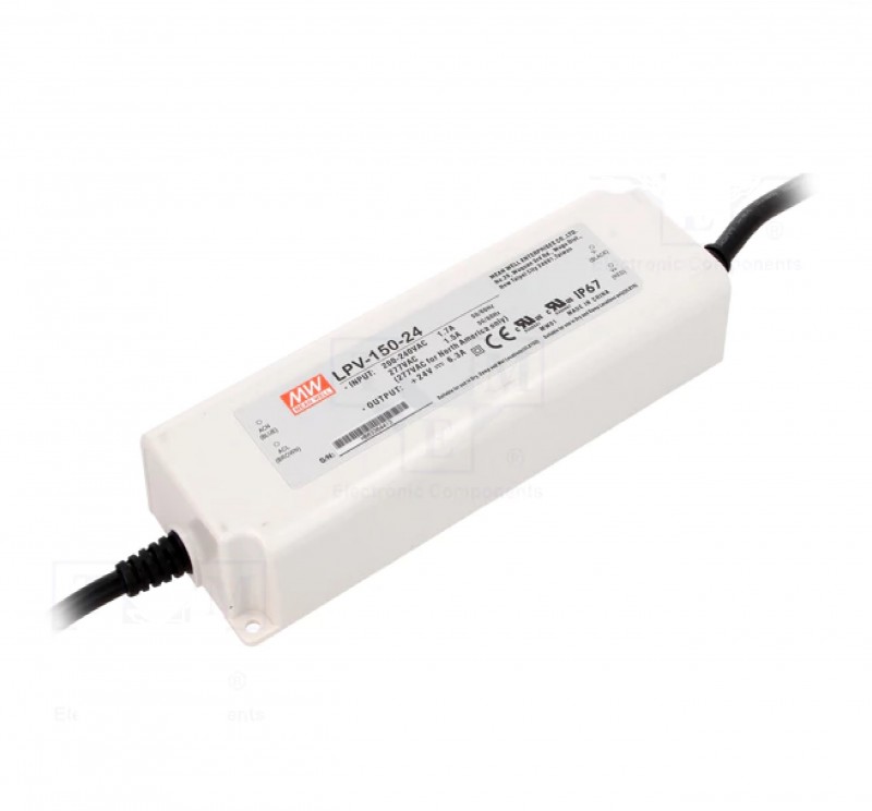 LED TRAFO 24VDC 151W-MEANWELL
